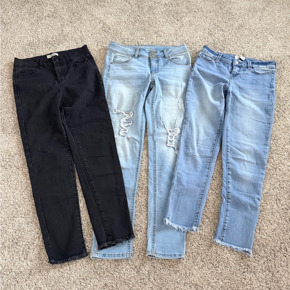 Girls Size 12 Jeans Bundle (3 pairs of Jeans)